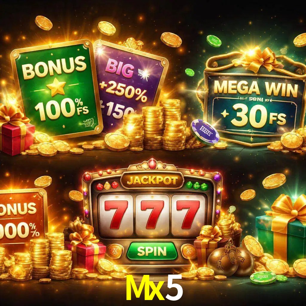 Tipos de bonos Mx5 incluyendo recompensas de bienvenida y promociones continuas